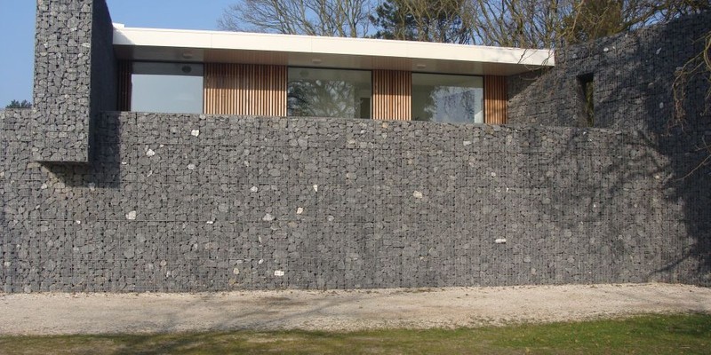 gabion budynek